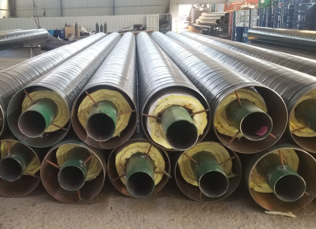 鋼套鋼外防腐直埋保溫鋼管